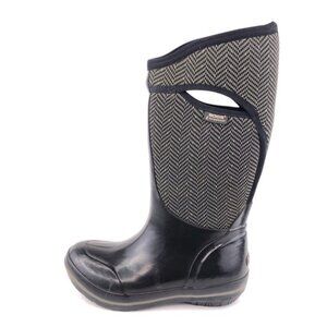 Bogs Plimsoll Herringbone Tall Snow Boots 7